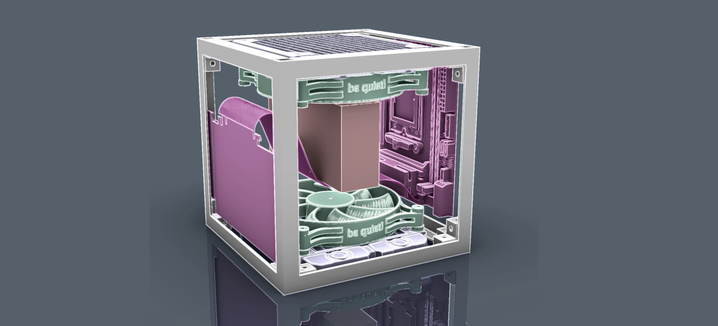 Cube hydro case concept